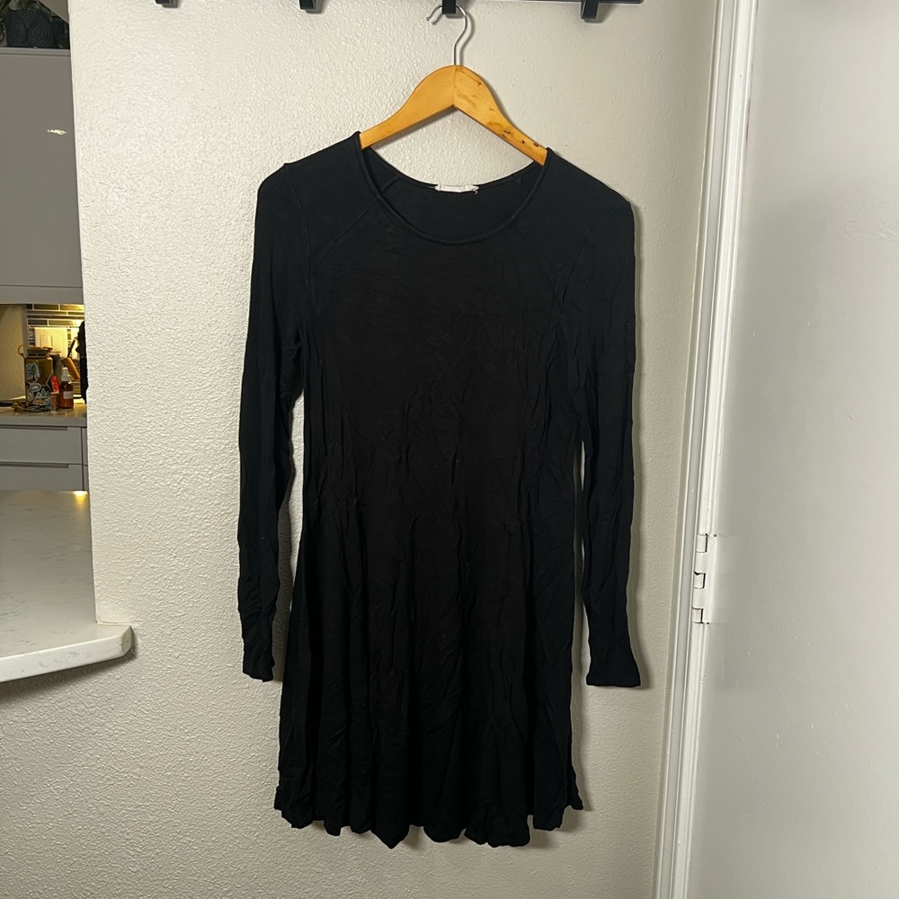 Lush knit little black dress